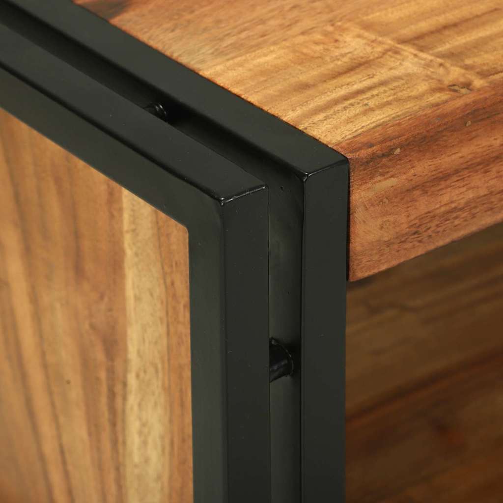 Salontafel Bruin 90 x 50 x 38 cm Massief Acaciahout is nu te koop bij PeponiXL, paradijselijk wonen!