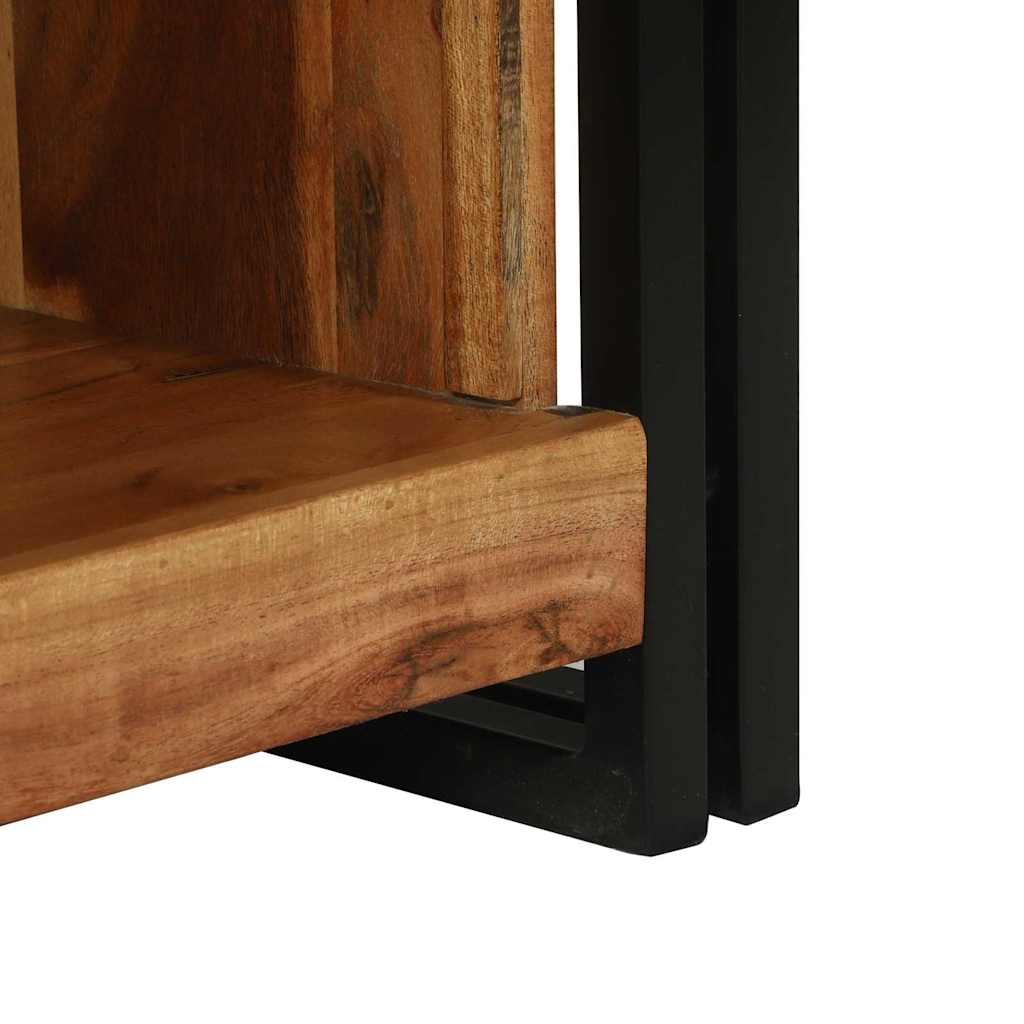 Salontafel Bruin 90 x 50 x 38 cm Massief Acaciahout is nu te koop bij PeponiXL, paradijselijk wonen!