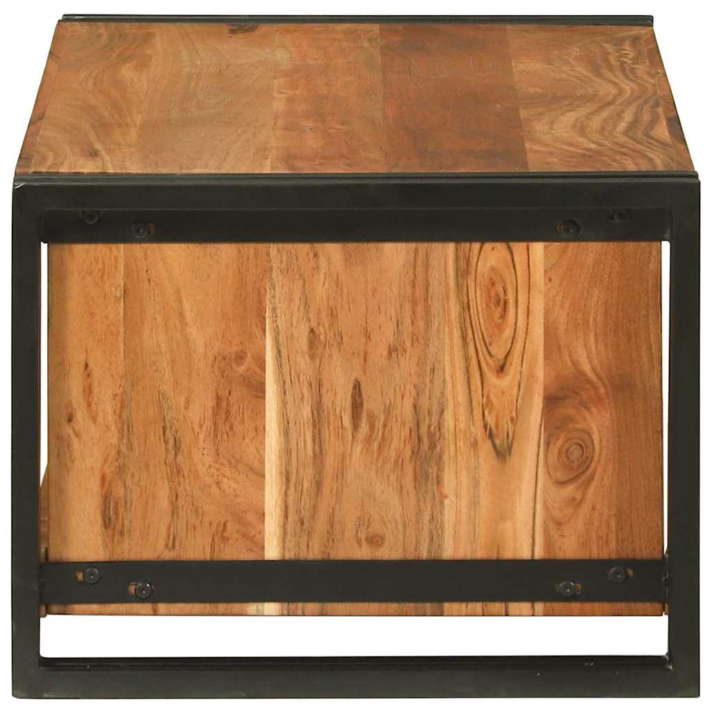 Salontafel Bruin 90 x 50 x 38 cm Massief Acaciahout is nu te koop bij PeponiXL, paradijselijk wonen!
