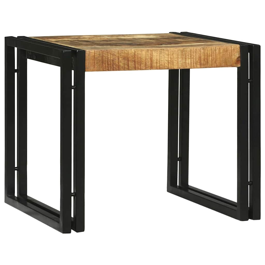 Salontafel 2 pcs Bruin 48 x 40 x 40 cm Massief Mango Hout is nu te koop bij PeponiXL, paradijselijk wonen!