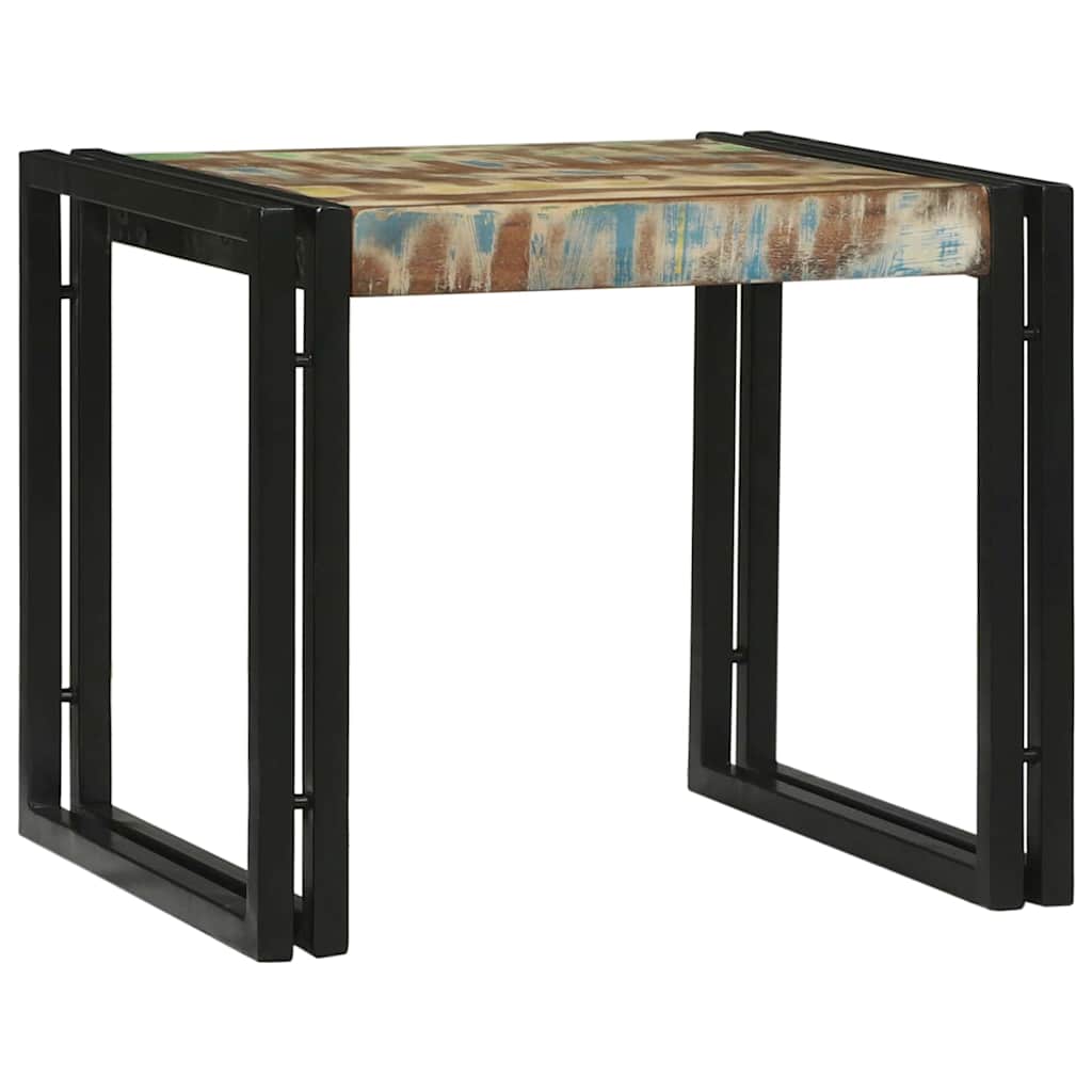 Salontafel 2 pcs Multikleur Massief Gerecycled Hout is nu te koop bij PeponiXL, paradijselijk wonen!