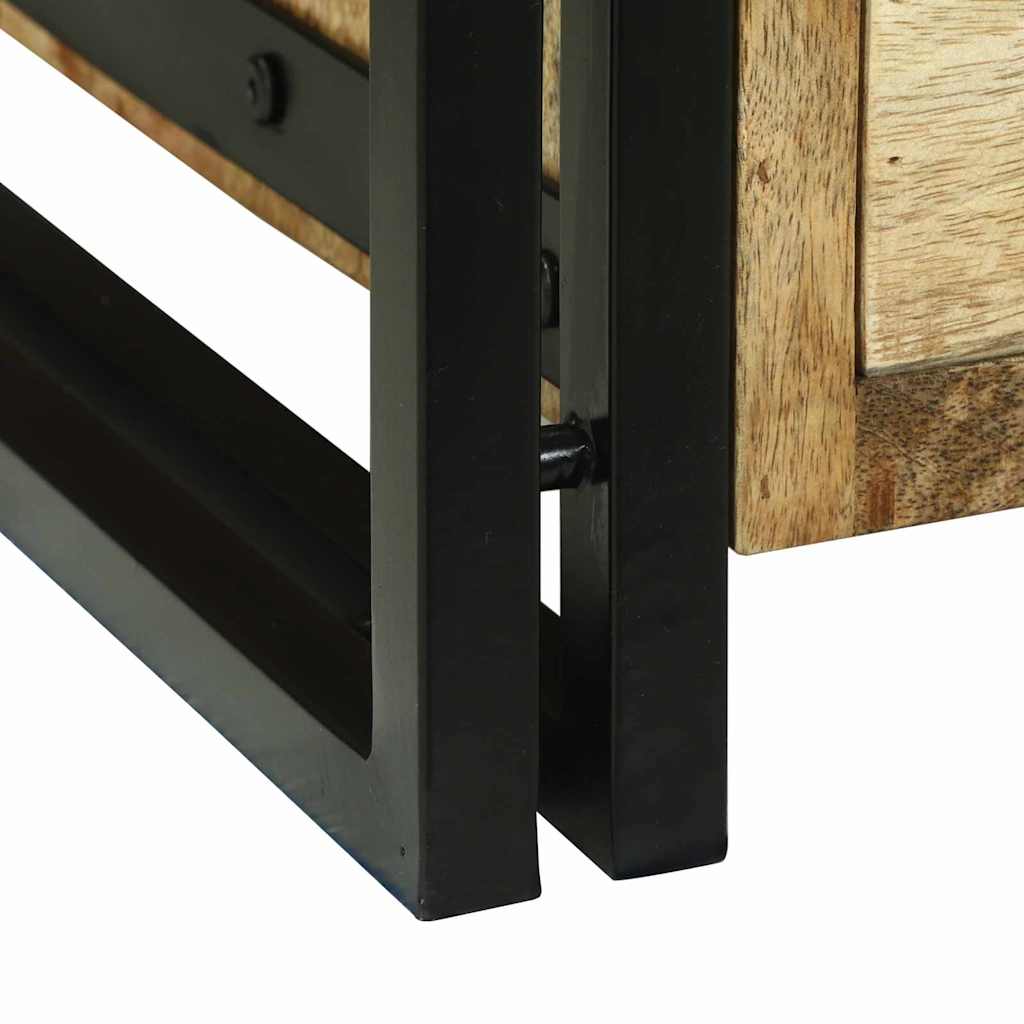 Salontafel met lade Bruin 90 x 50 x 38 cm Massief Mango Hout is nu te koop bij PeponiXL, paradijselijk wonen!