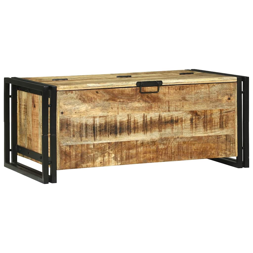 Salontafel met lade Bruin 90 x 50 x 38 cm Massief Mango Hout is nu te koop bij PeponiXL, paradijselijk wonen!