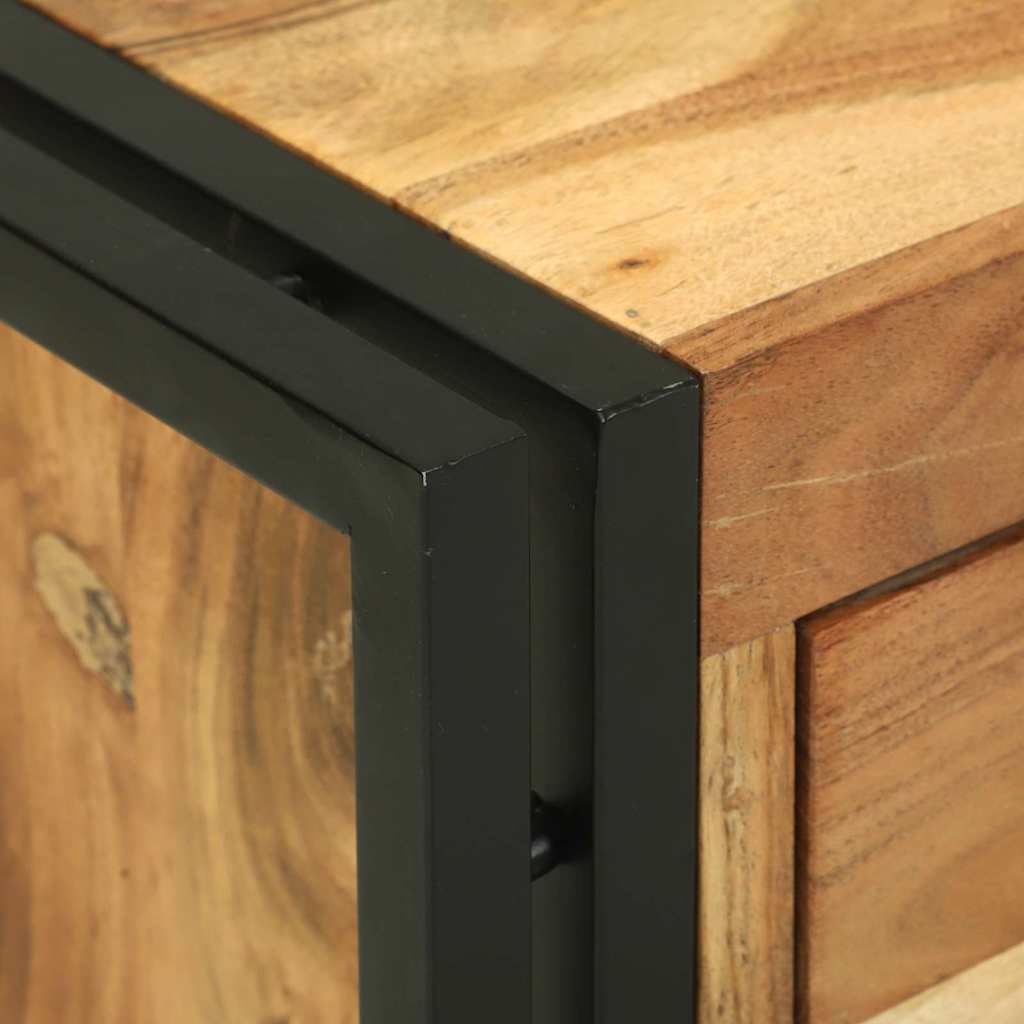 Salontafel met lade Bruin 90 x 50 x 38 cm Massief Acaciahout is nu te koop bij PeponiXL, paradijselijk wonen!