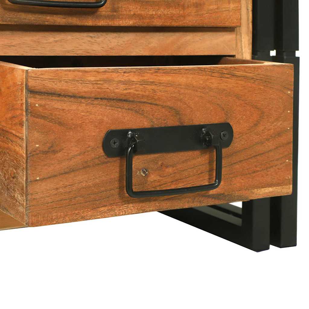 Salontafel met lade Bruin 90 x 50 x 38 cm Massief Acaciahout is nu te koop bij PeponiXL, paradijselijk wonen!