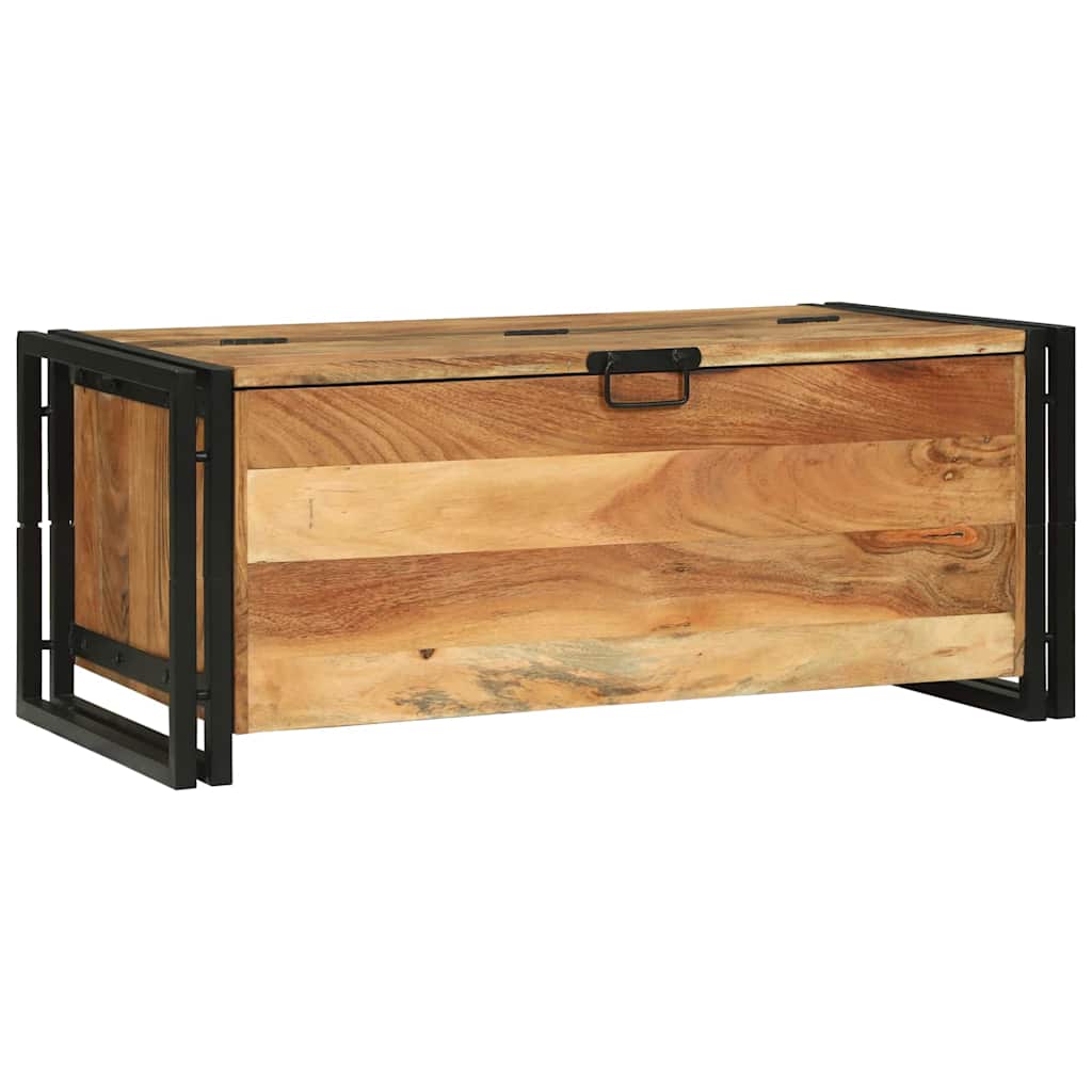 Salontafel met lade Bruin 90 x 50 x 38 cm Massief Acaciahout is nu te koop bij PeponiXL, paradijselijk wonen!
