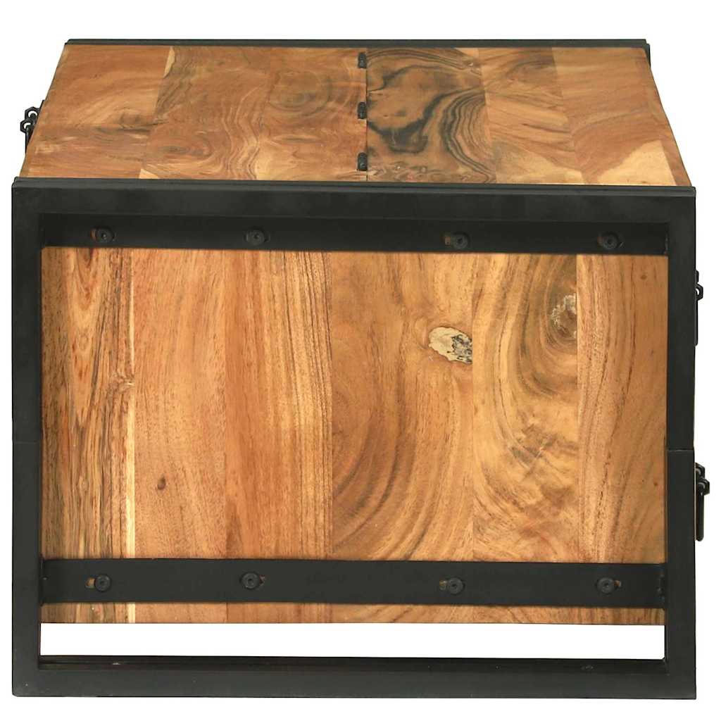 Salontafel met lade Bruin 90 x 50 x 38 cm Massief Acaciahout is nu te koop bij PeponiXL, paradijselijk wonen!