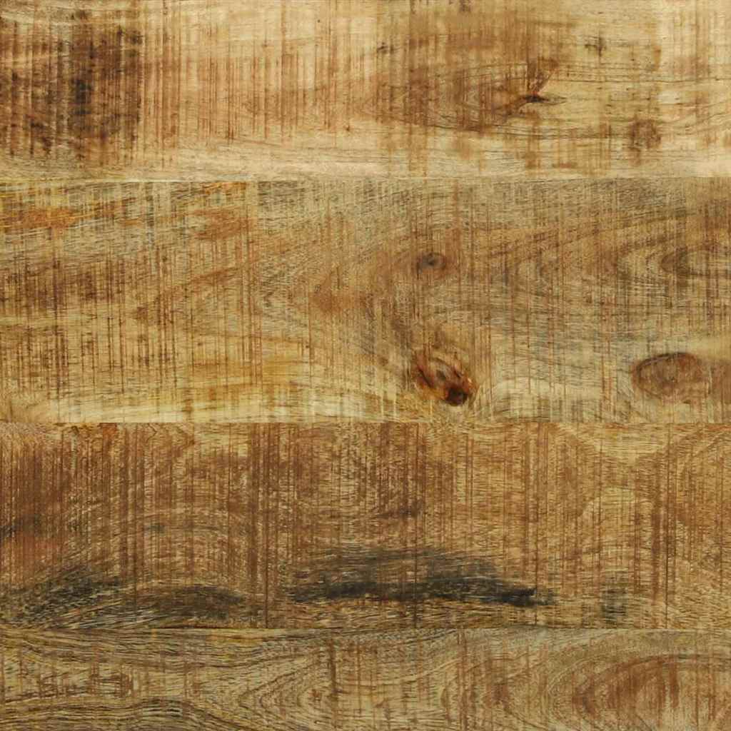 Nesttafel 3 pcs Bruin en zwart Massief Mangohout en Metaal is nu te koop bij PeponiXL, paradijselijk wonen!