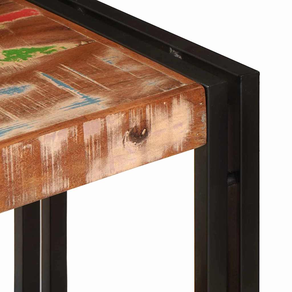 Wandtafel Multikleur 160 x 33 x 75 cm Massief Gerecycled Hout is nu te koop bij PeponiXL, paradijselijk wonen!