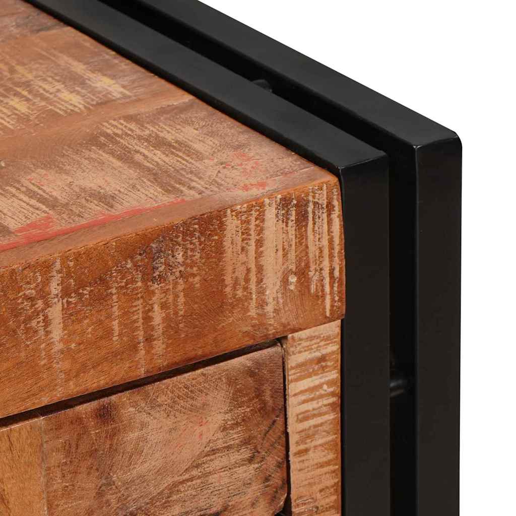 Highboard met Deuren Bruin Massief Gerecycled Hout en Metaal is nu te koop bij PeponiXL, paradijselijk wonen!