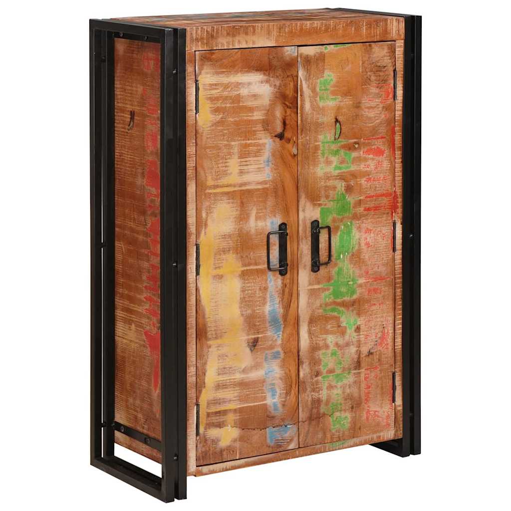 Highboard met Deuren Bruin Massief Gerecycled Hout en Metaal is nu te koop bij PeponiXL, paradijselijk wonen!