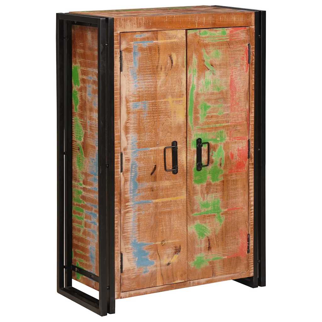 Highboard met Deuren Bruin Massief Gerecycled Hout en Metaal is nu te koop bij PeponiXL, paradijselijk wonen!