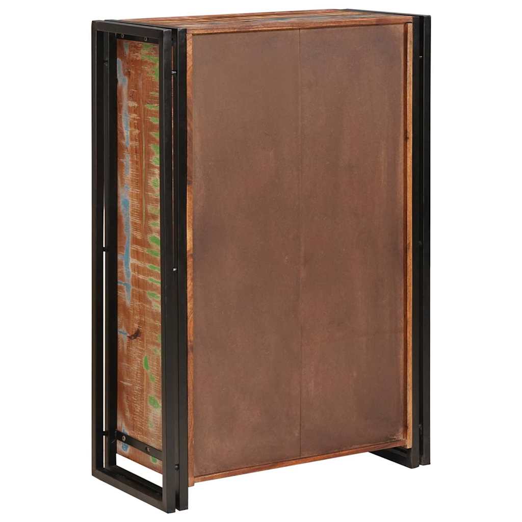 Highboard met Deuren Bruin Massief Gerecycled Hout en Metaal is nu te koop bij PeponiXL, paradijselijk wonen!