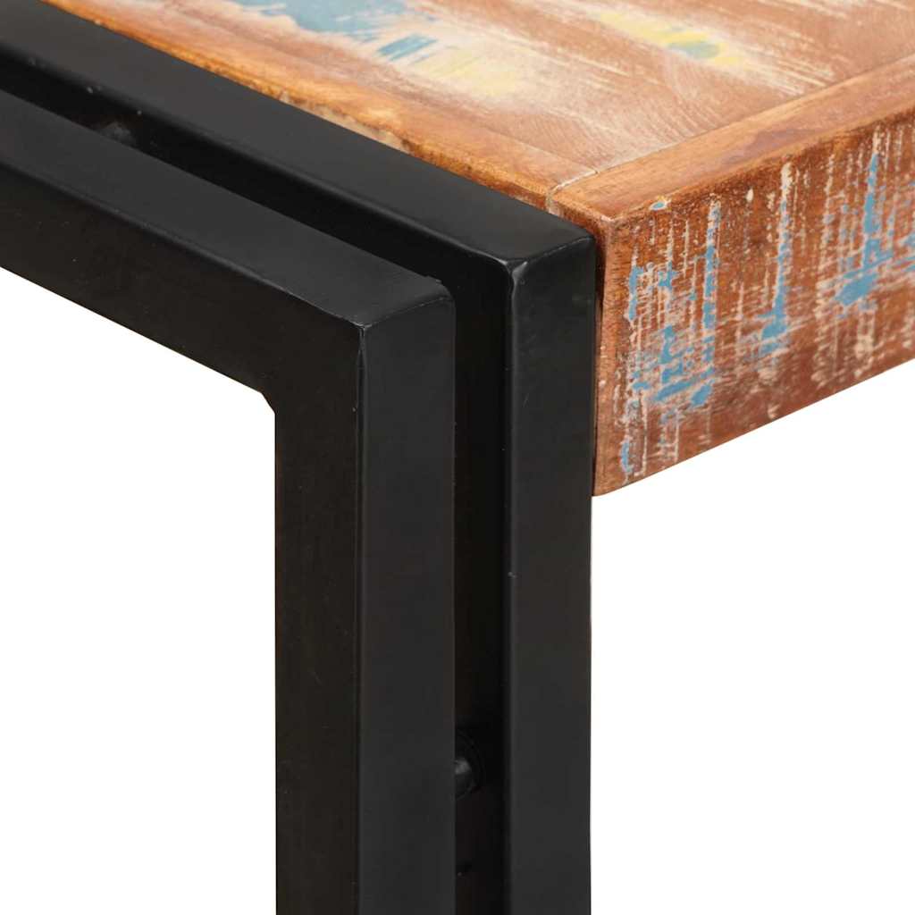 Boekenkast met Deuren Bruin Massief Gerecycled Hout en Metaal is nu te koop bij PeponiXL, paradijselijk wonen!