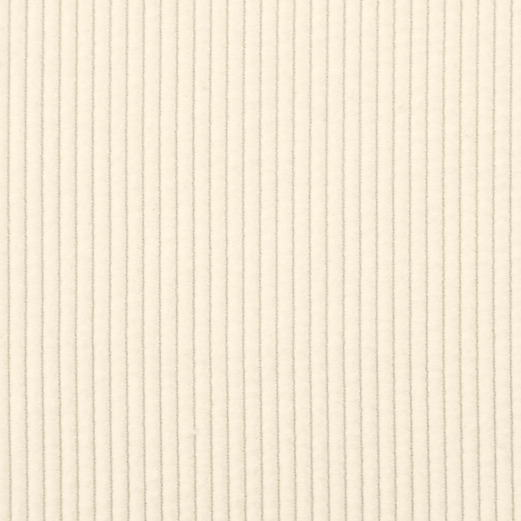Modulaire bank met kussens crèmekleurig