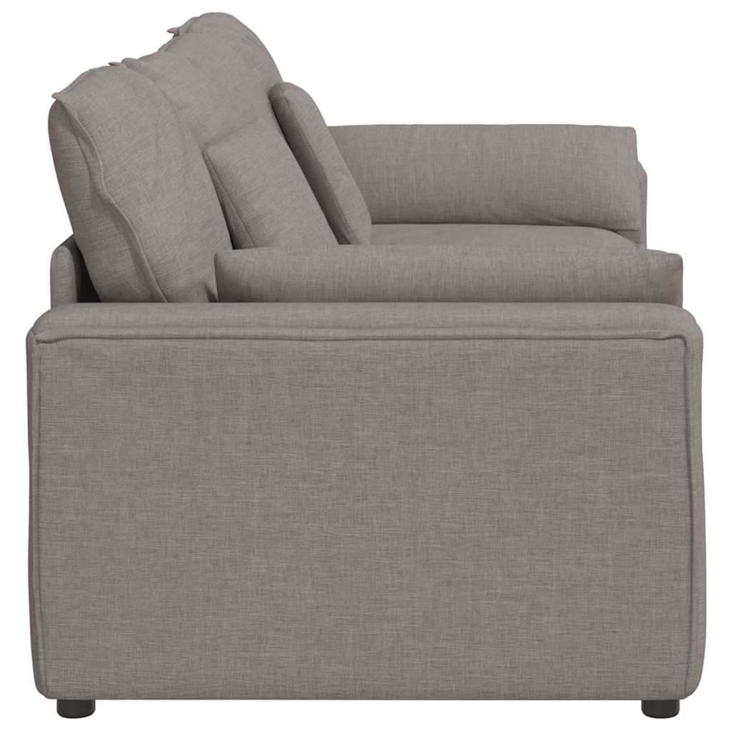 Modulaire bank met kussens taupe is nu te koop bij PeponiXL, paradijselijk wonen!