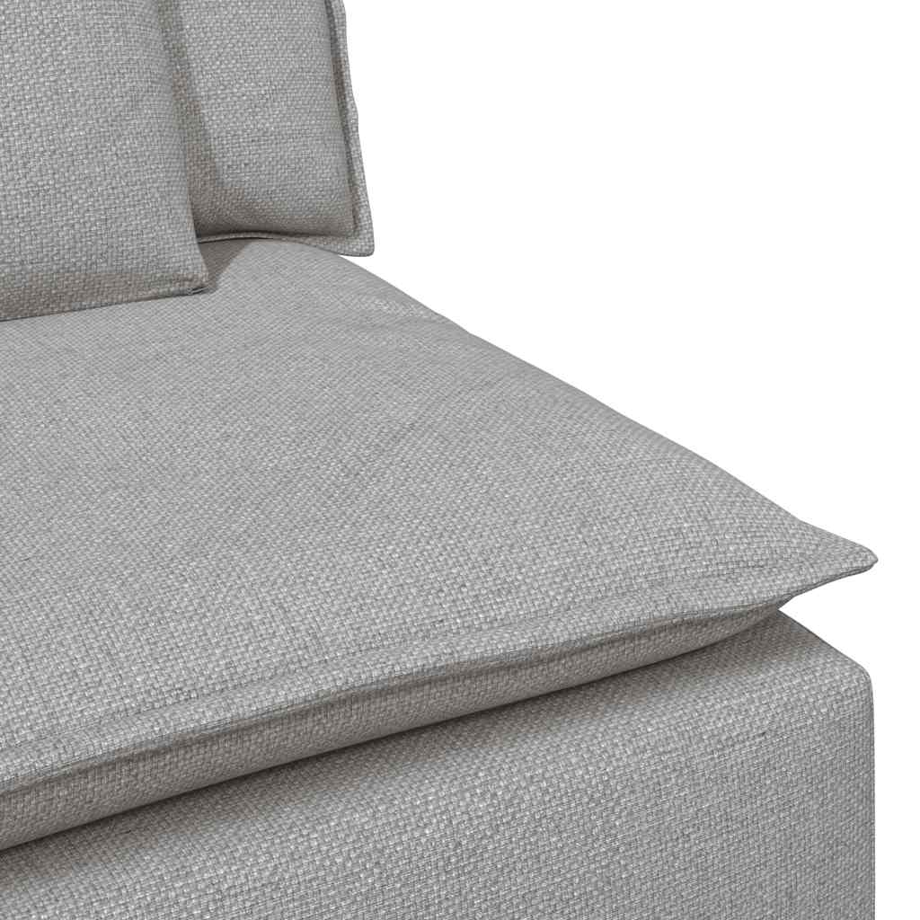 Modulaire bank met kussens wolk grijs is nu te koop bij PeponiXL, paradijselijk wonen!