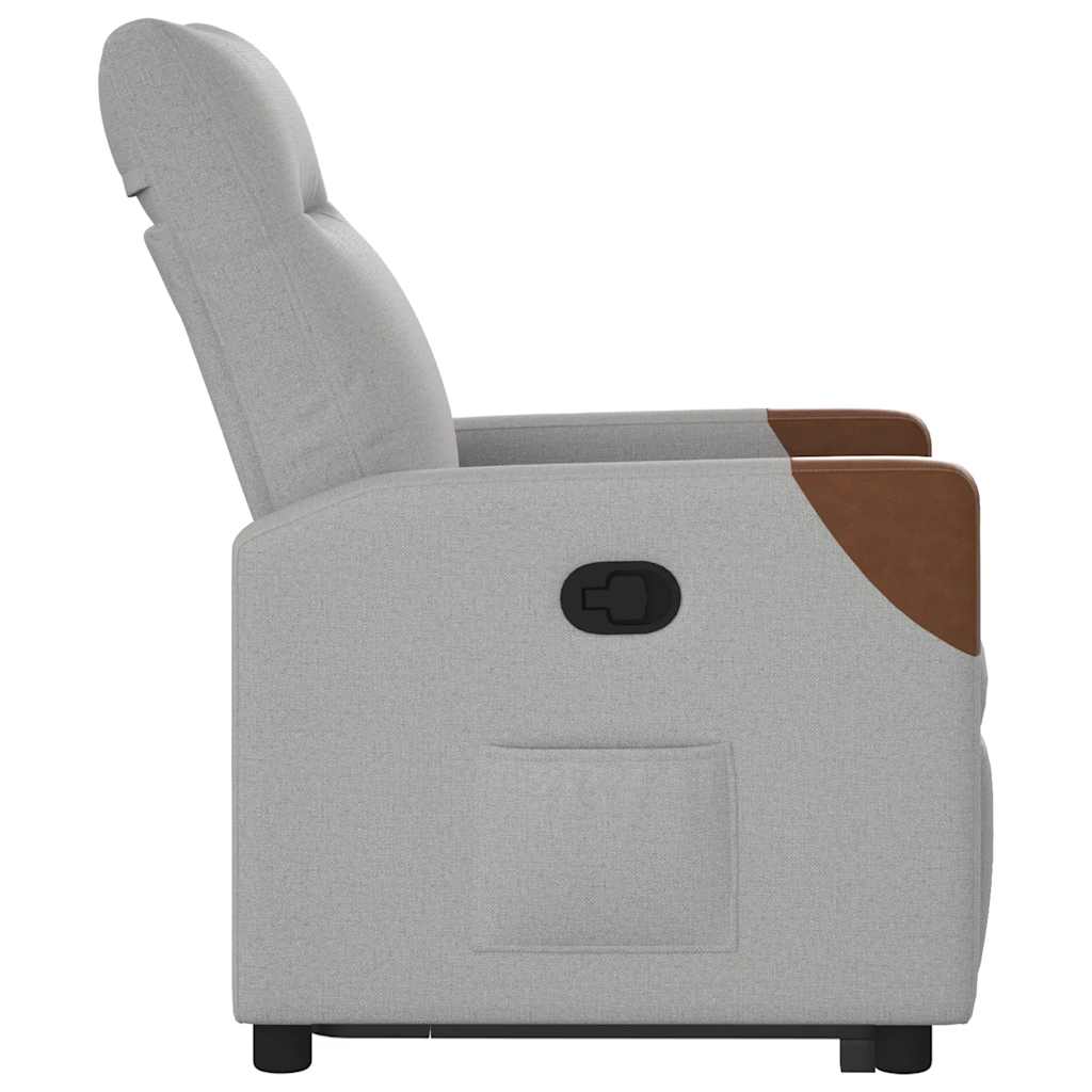 Sta-op-stoel verstelbaar stof wolk grijs is nu te koop bij PeponiXL, paradijselijk wonen!