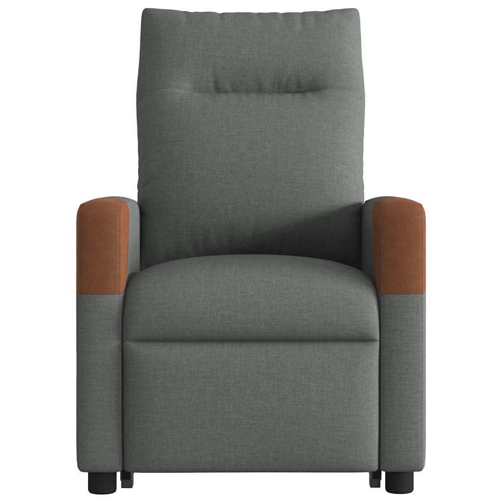 Sta-op-massagestoel verstelbaar stof donkergrijs is nu te koop bij PeponiXL, paradijselijk wonen!