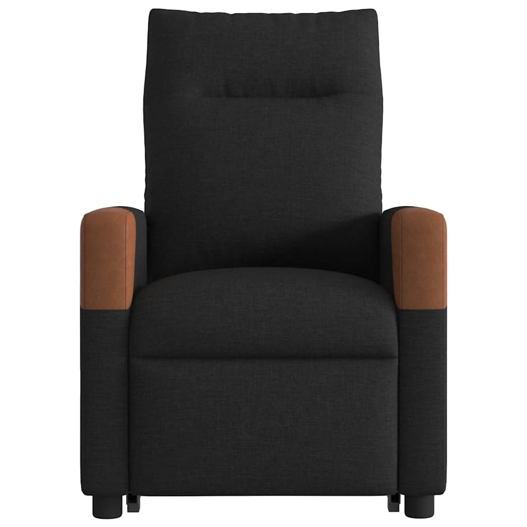 Sta-op-massagestoel verstelbaar stof zwart is nu te koop bij PeponiXL, paradijselijk wonen!