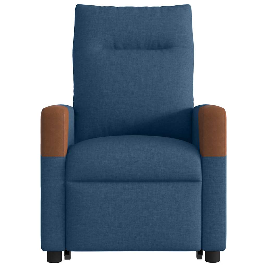 Sta-op-massagestoel verstelbaar stof blauw is nu te koop bij PeponiXL, paradijselijk wonen!