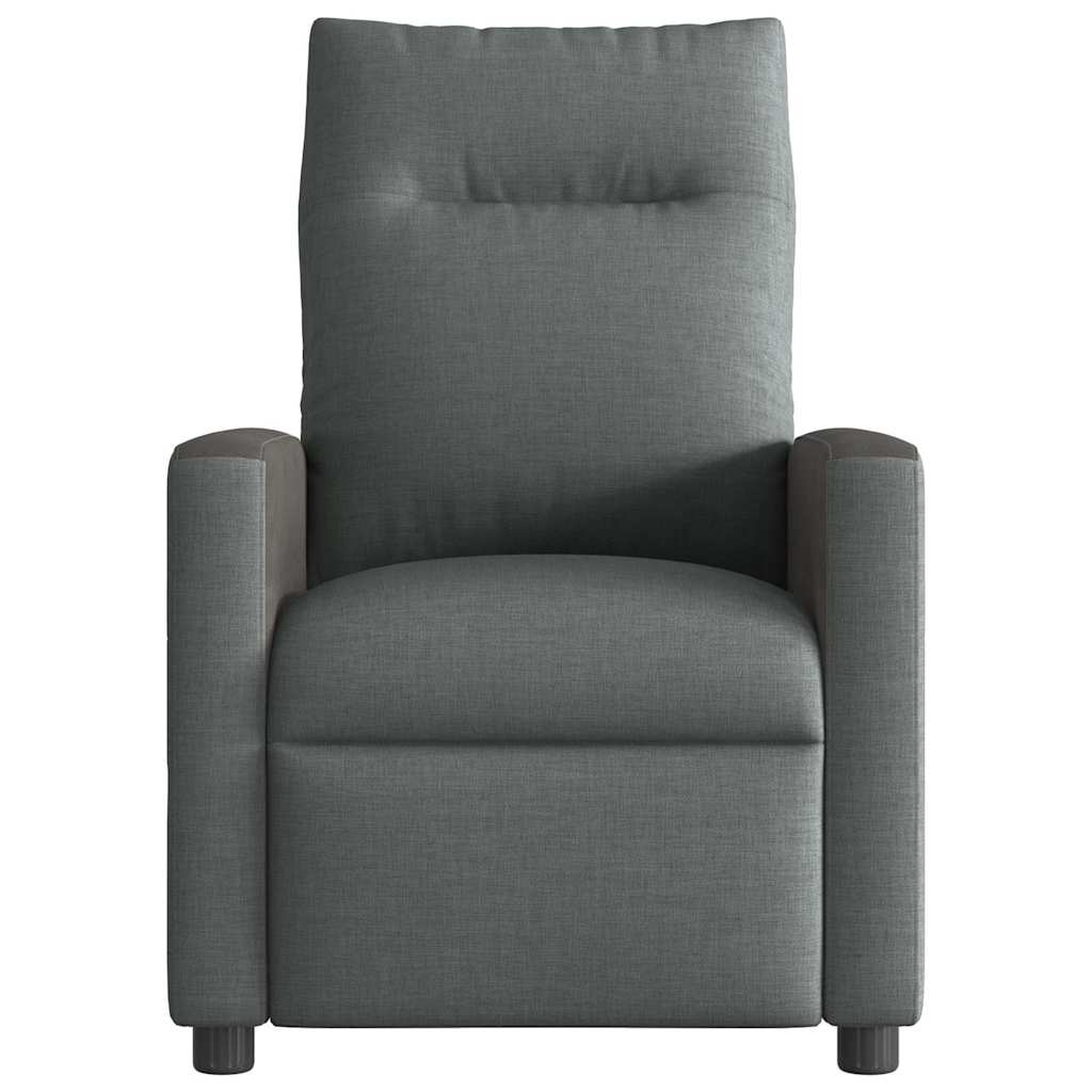 Fauteuil elektrisch verstelbaar stof donkergrijs is nu te koop bij PeponiXL, paradijselijk wonen!