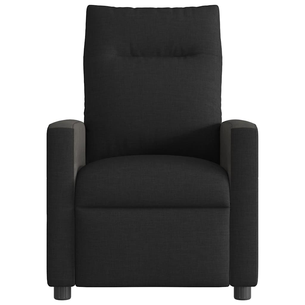Fauteuil verstelbaar elektrisch stof zwart is nu te koop bij PeponiXL, paradijselijk wonen!