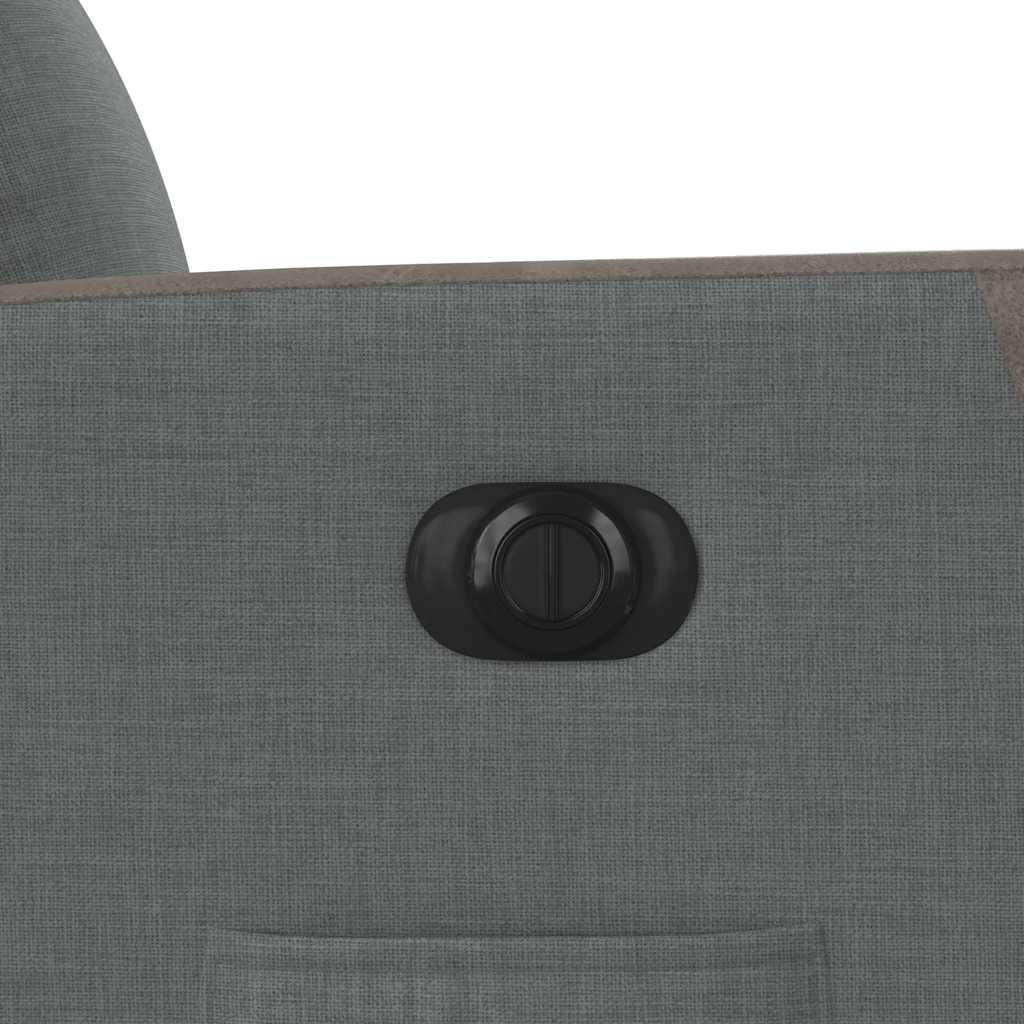 Fauteuil elektrisch verstelbaar stof donkergrijs is nu te koop bij PeponiXL, paradijselijk wonen!