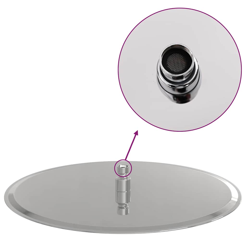 Regendouchekop roestvrij staal 304 40 cm Rond is nu te koop bij PeponiXL, paradijselijk wonen!