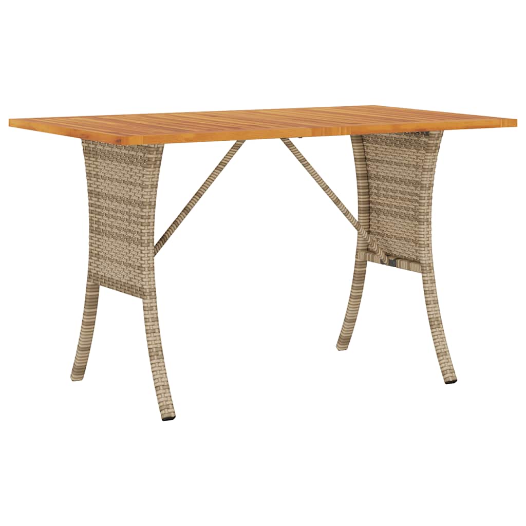 6-delige Loungeset met kussens poly rattan beige is nu te koop bij PeponiXL, paradijselijk wonen!