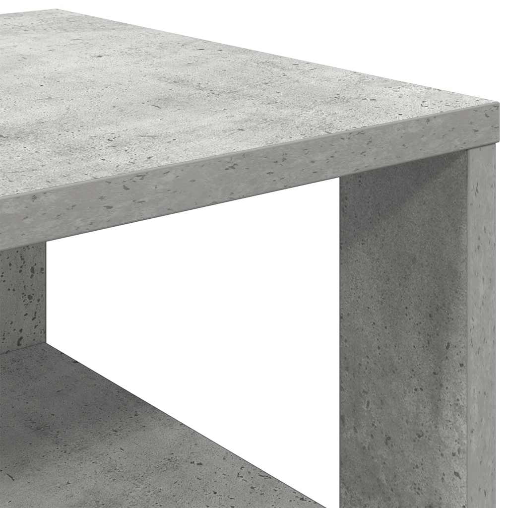 Schoenenrek 61x32x87,5 cm bewerkt hout betongrijs is nu te koop bij PeponiXL, paradijselijk wonen!