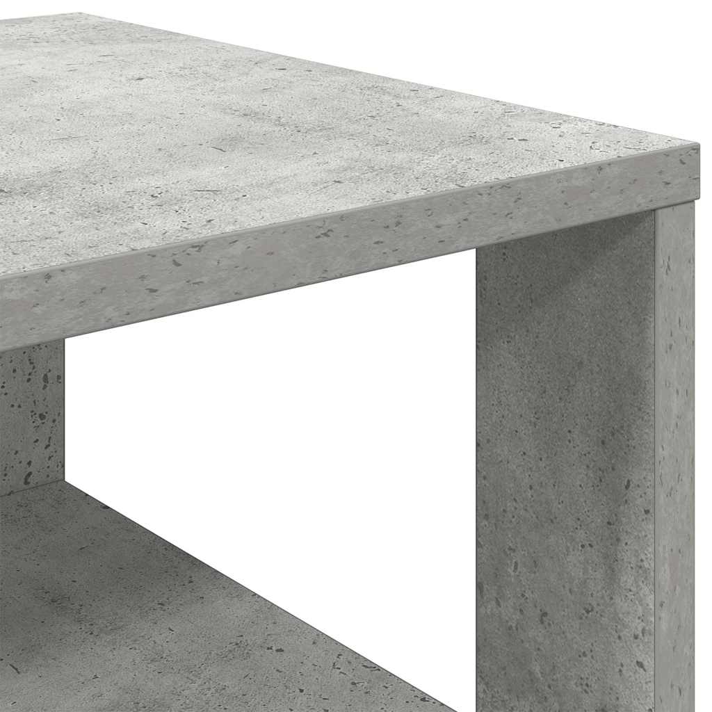 Schoenenrek 61x32x105 cm bewerkt hout betongrijs is nu te koop bij PeponiXL, paradijselijk wonen!