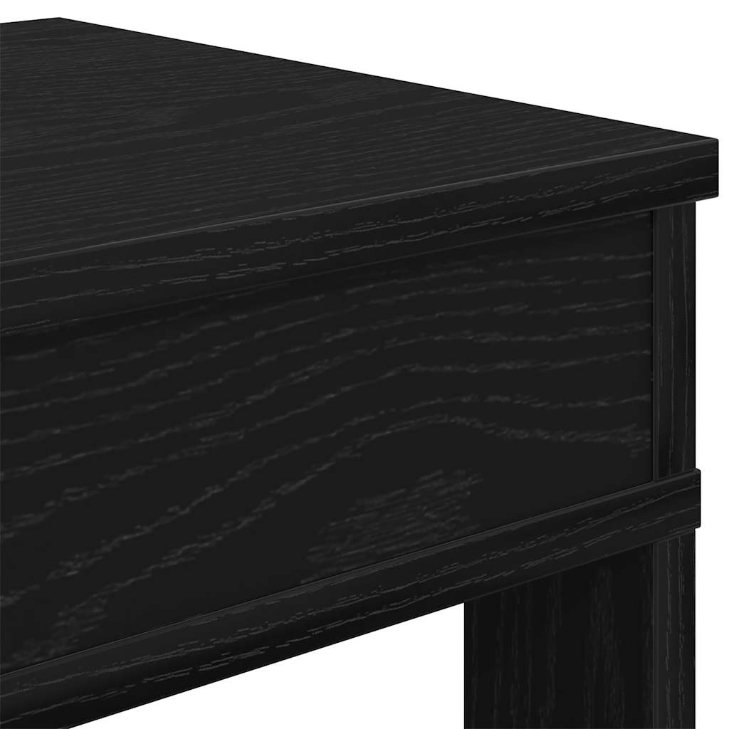 Schoenenrek 60x30x98 cm bewerkt hout zwart is nu te koop bij PeponiXL, paradijselijk wonen!
