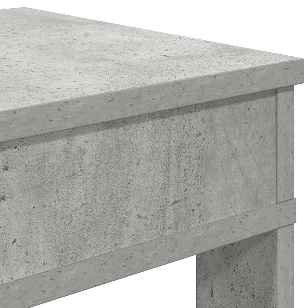 Schoenenrek 60x30x98 cm bewerkt hout betongrijs is nu te koop bij PeponiXL, paradijselijk wonen!