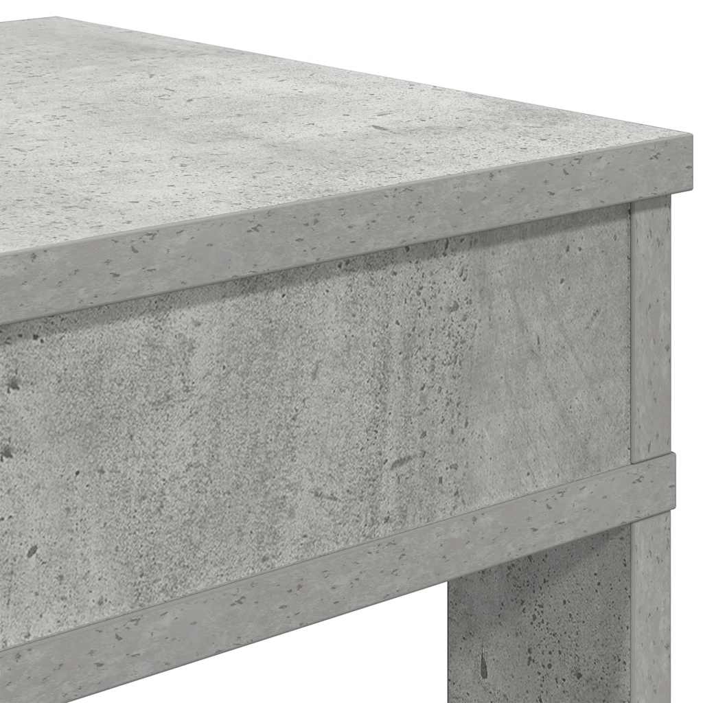 Schoenenrek 80x30x98 cm bewerkt hout betongrijs is nu te koop bij PeponiXL, paradijselijk wonen!