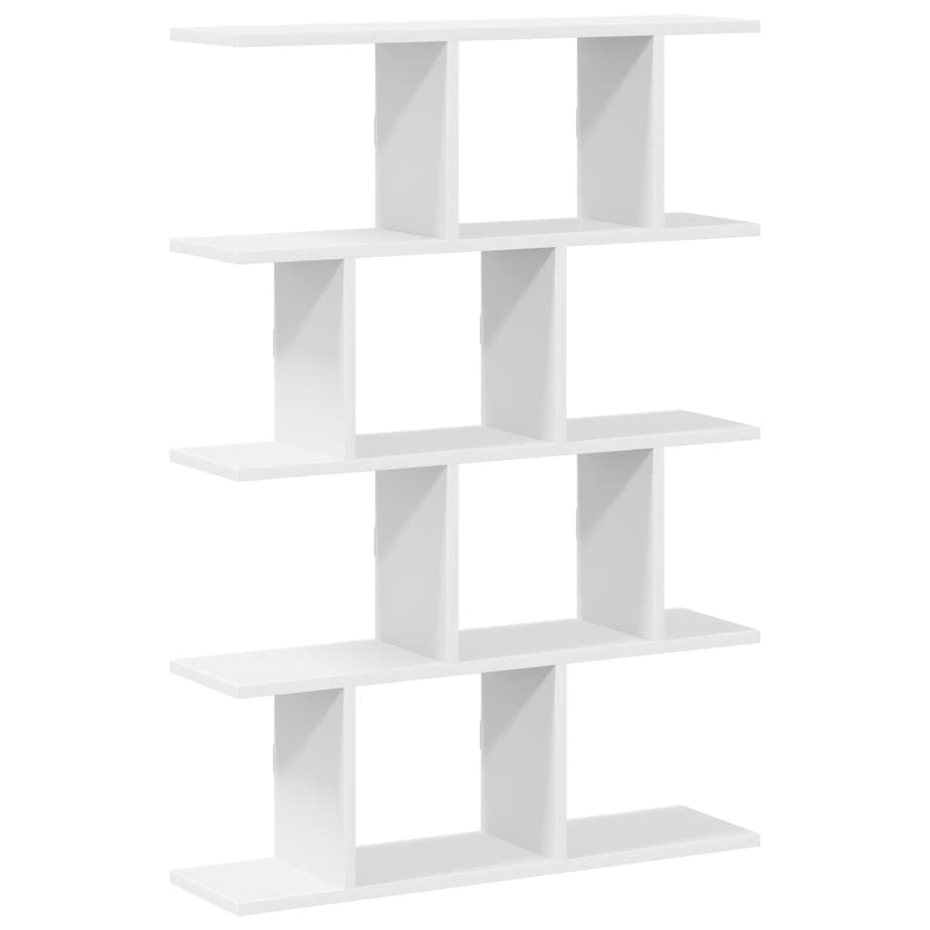 Wandschap kubus 12 vakken bewerkt hout wit is nu te koop bij PeponiXL, paradijselijk wonen!