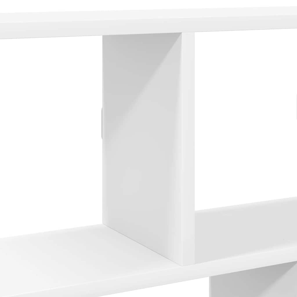 Wandschap kubus 12 vakken bewerkt hout wit is nu te koop bij PeponiXL, paradijselijk wonen!