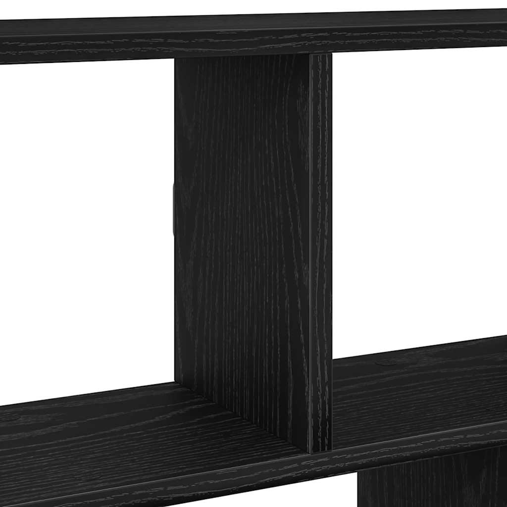 Wandschap kubus 12 vakken bewerkt hout zwart is nu te koop bij PeponiXL, paradijselijk wonen!