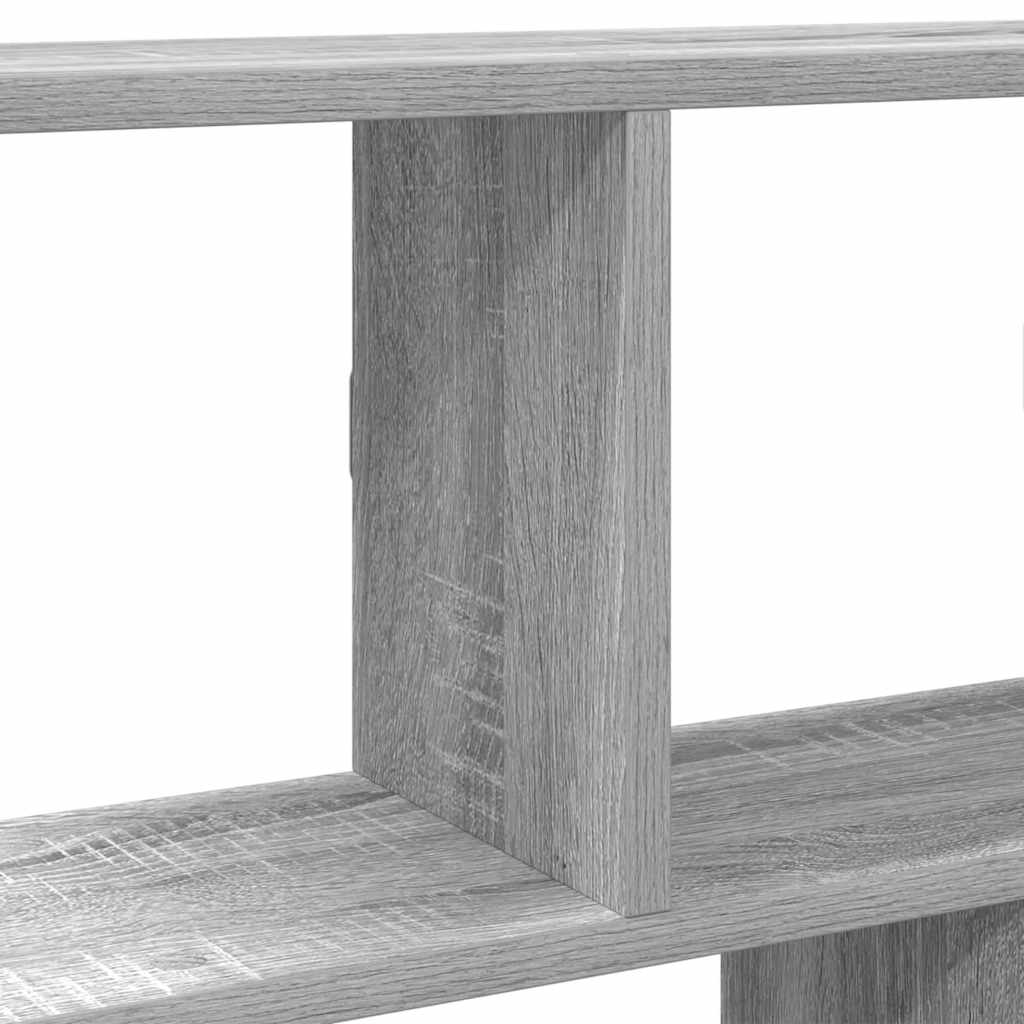 Wandschap kubus 12 vakken bewerkt hout grijs sonoma eikenkleur is nu te koop bij PeponiXL, paradijselijk wonen!