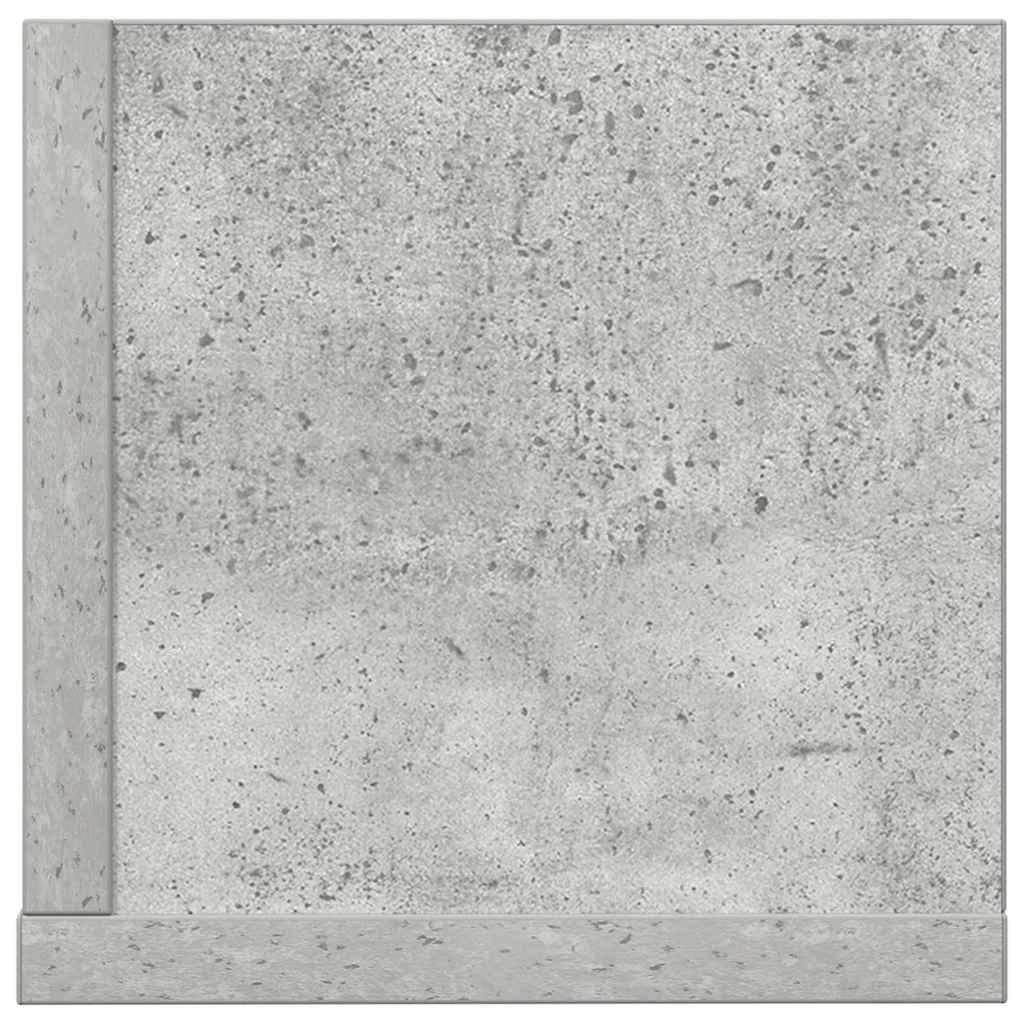 Wandschappen 2 st 75x16,5x16,5 cm bewerkt hout betongrijs is nu te koop bij PeponiXL, paradijselijk wonen!