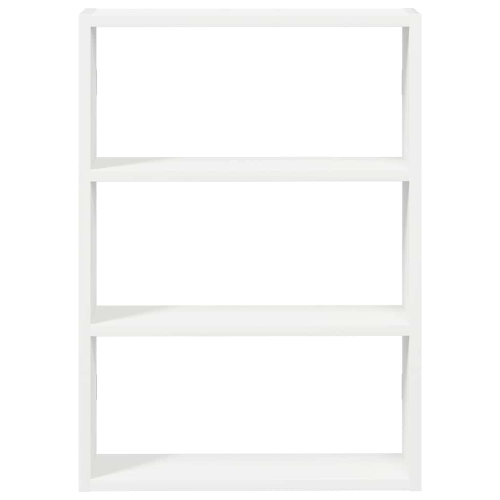 Wandschap 43x9x60 cm bewerkt hout wit is nu te koop bij PeponiXL, paradijselijk wonen!