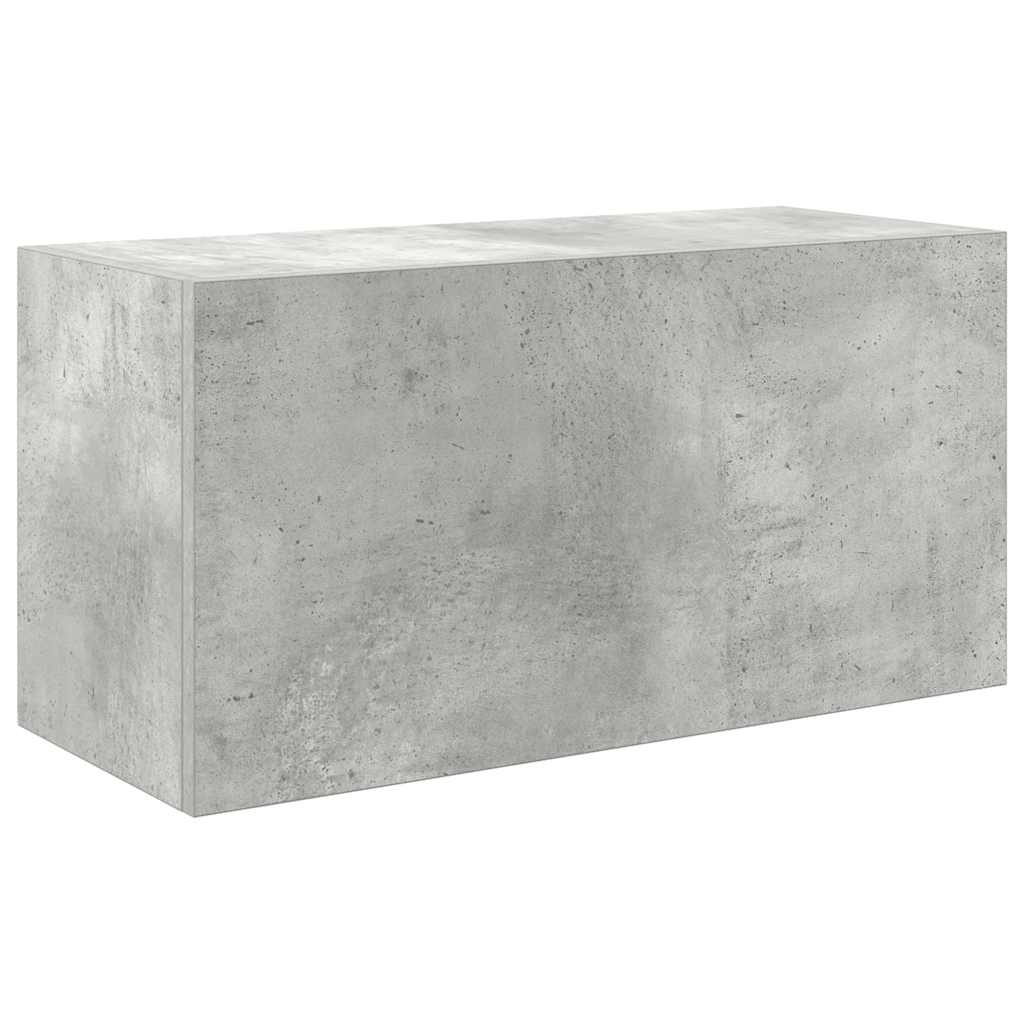 Badkamerwandkast 60x25x30 cm bewerkt hout betongrijs is nu te koop bij PeponiXL, paradijselijk wonen!