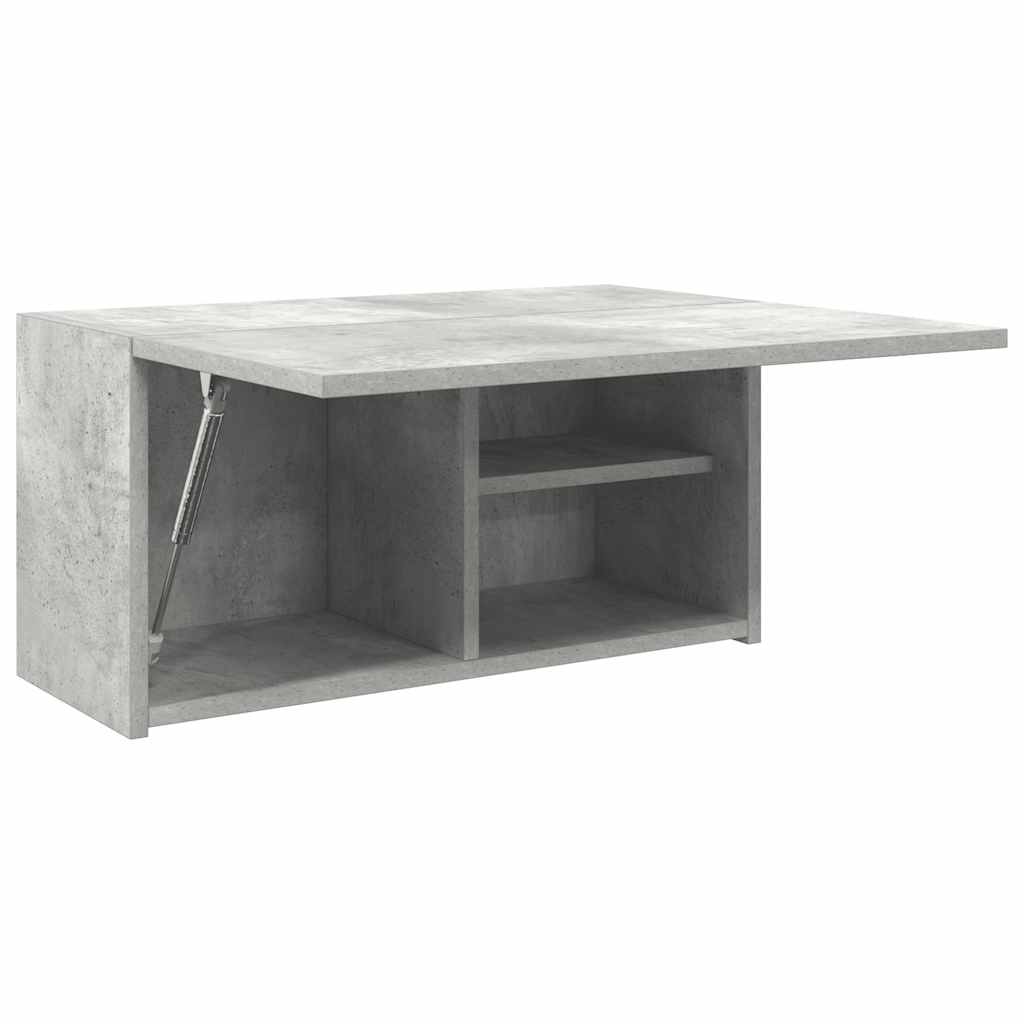 Badkamerwandkast 60x25x30 cm bewerkt hout betongrijs is nu te koop bij PeponiXL, paradijselijk wonen!