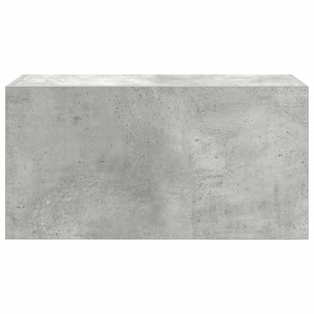 Badkamerwandkast 60x25x30 cm bewerkt hout betongrijs is nu te koop bij PeponiXL, paradijselijk wonen!