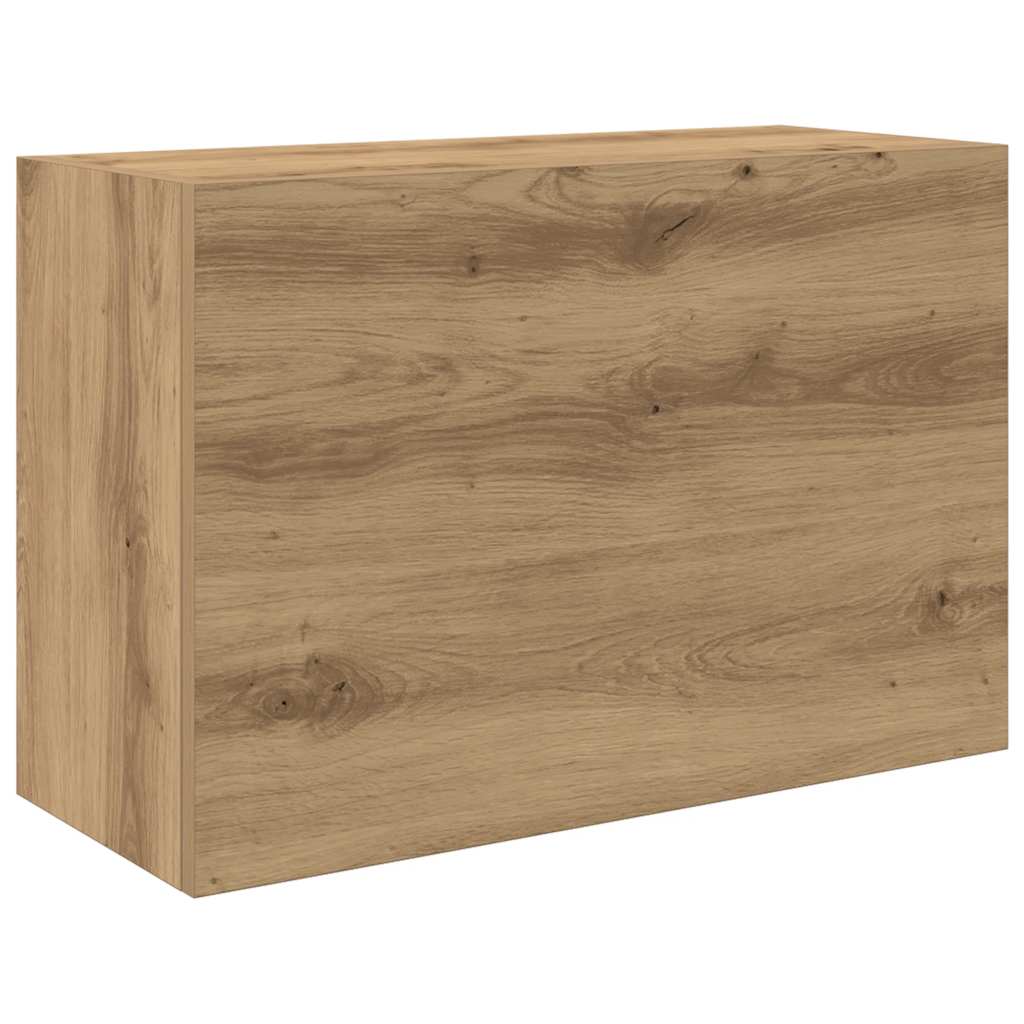 Badkamerwandkast 60x25x40 cm bewerkt hout artisanaal eikenkleur is nu te koop bij PeponiXL, paradijselijk wonen!