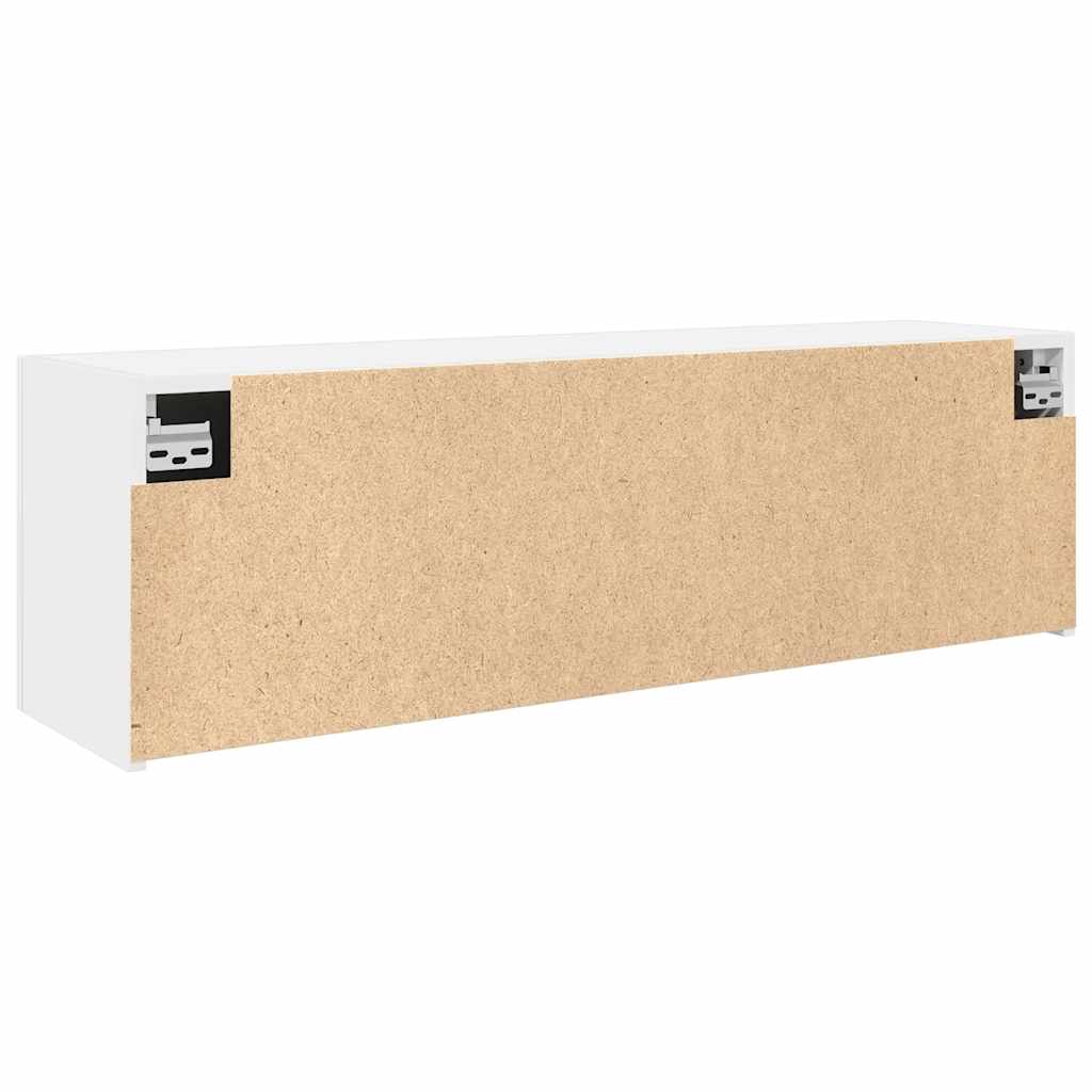 Badkamerwandkast 100x25x30 cm bewerkt hout wit is nu te koop bij PeponiXL, paradijselijk wonen!