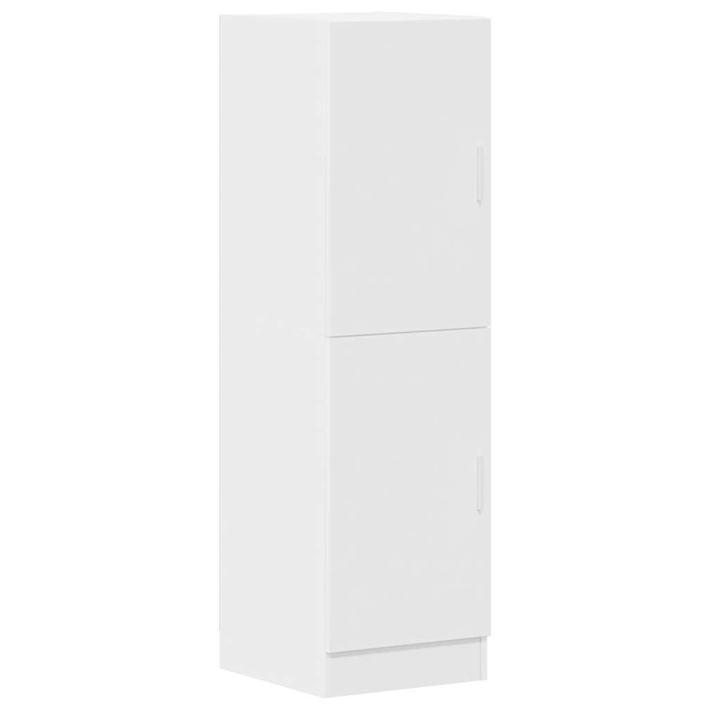 Keukenkast 38x41,5x131,5 cm bewerkt hout wit is nu te koop bij PeponiXL, paradijselijk wonen!