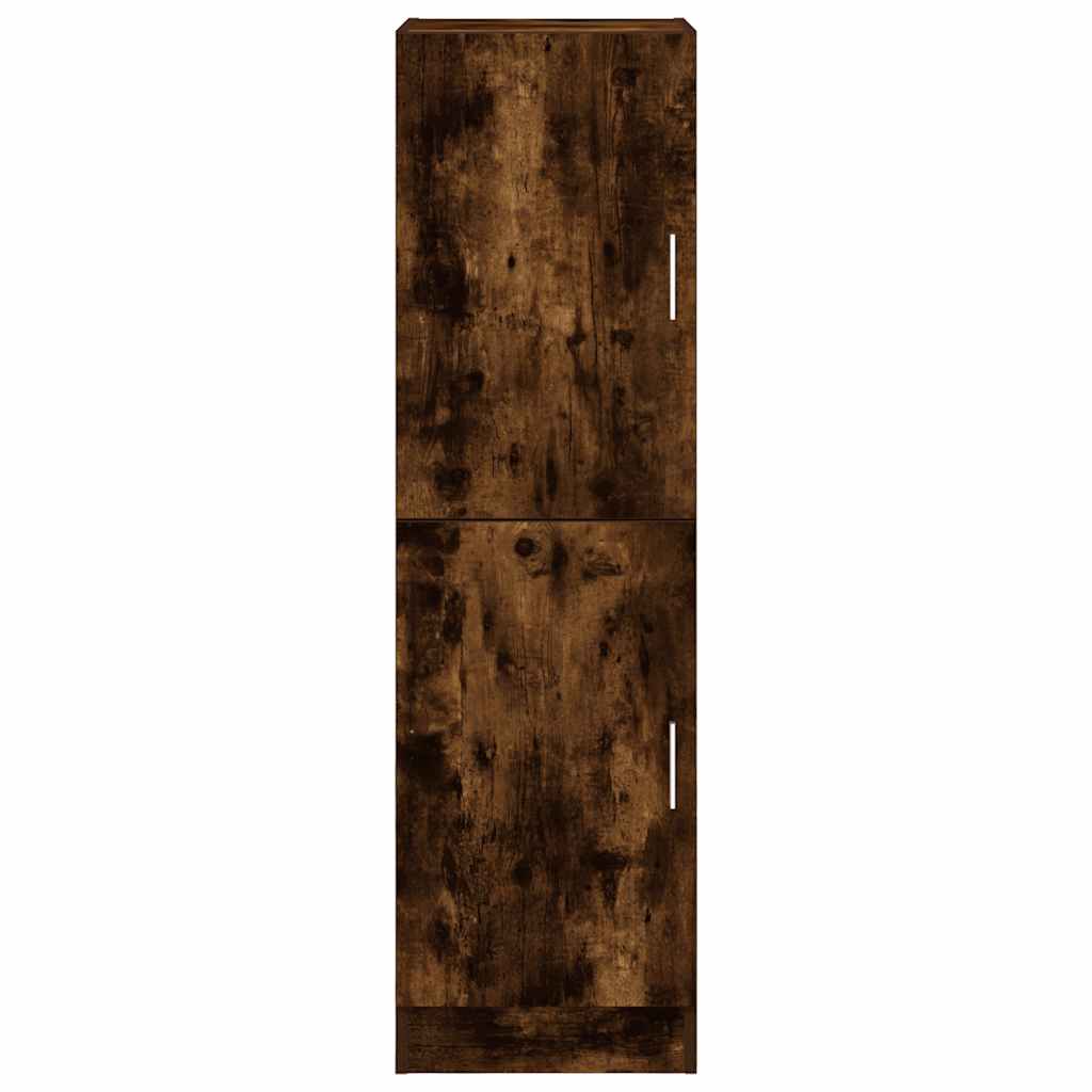 Keukenkast 38x41,5x131,5 cm bewerkt hout gerookt eikenkleurig is nu te koop bij PeponiXL, paradijselijk wonen!