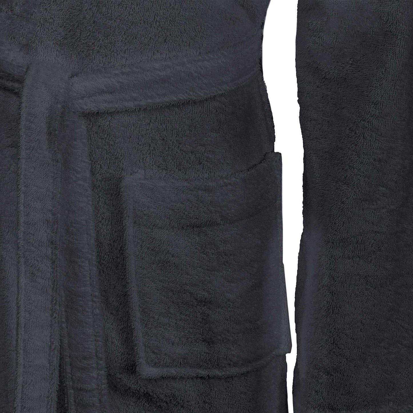 Badjas KINN Antraciet XXXL Katoen is nu te koop bij PeponiXL, paradijselijk wonen!
