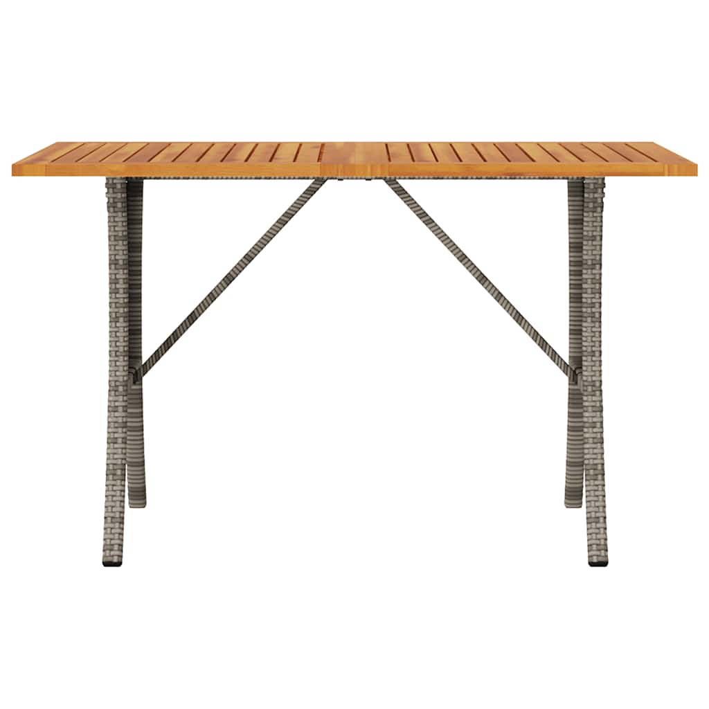 Tuinbank 3-zits met kussens & tafel poly rattan grijs is nu te koop bij PeponiXL, paradijselijk wonen!